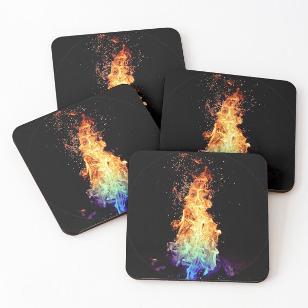 Item preview, Rainbow flame designed and sold by Ifispirit.