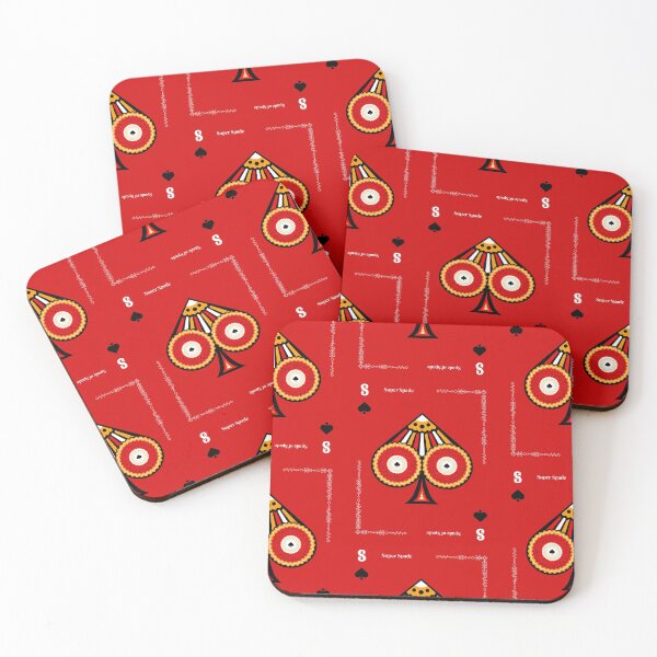 Item preview, Super Spade, Classic Red Playing Card Design designed and sold by NebulaDesigns86.