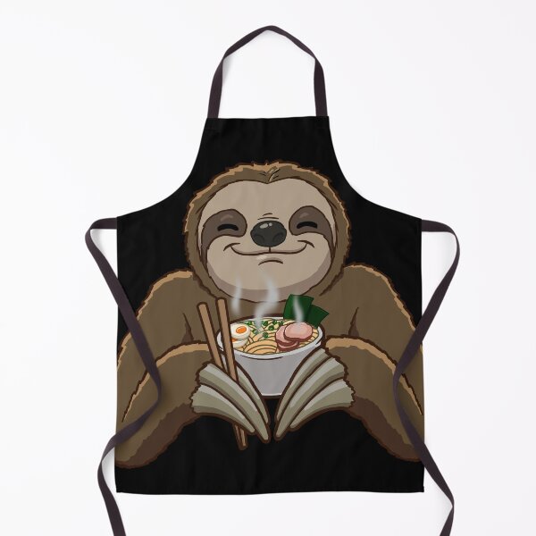 Sloth Ramen Apron