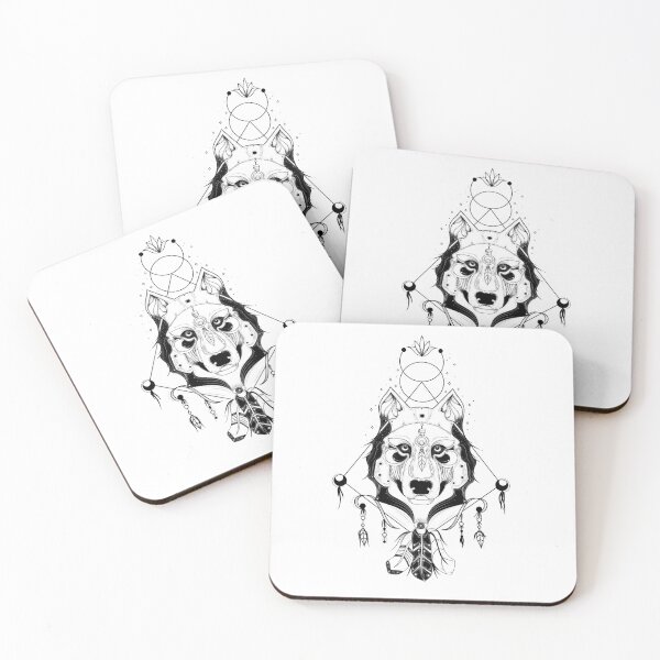 Item preview, Wolf Tattoo designed and sold by CESAR-STORE.