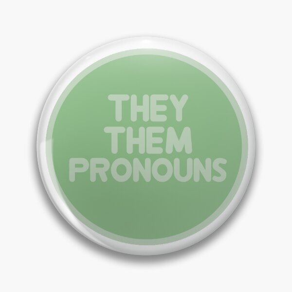 Item preview, They Them Pronouns designed and sold by BloomingHead.