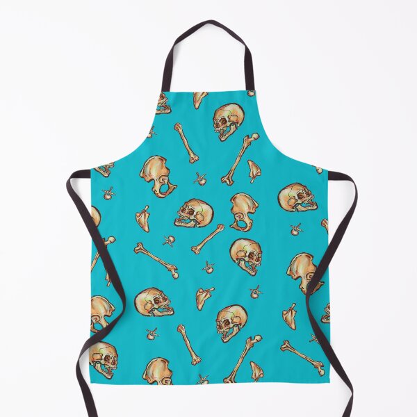 Item preview, Bones (Teal) designed and sold by Amber O'Hara.