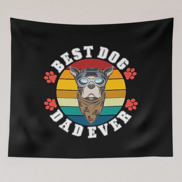 Item preview, Best dog dad ever designed and sold by TopDesignArt.