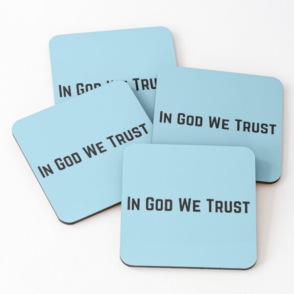 Item preview, In God We Trust (Black) designed and sold by OneCherubim.