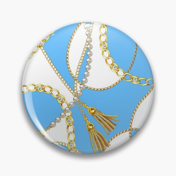 Item preview, Gold Chain Seamless Pattern designed and sold by Laces.