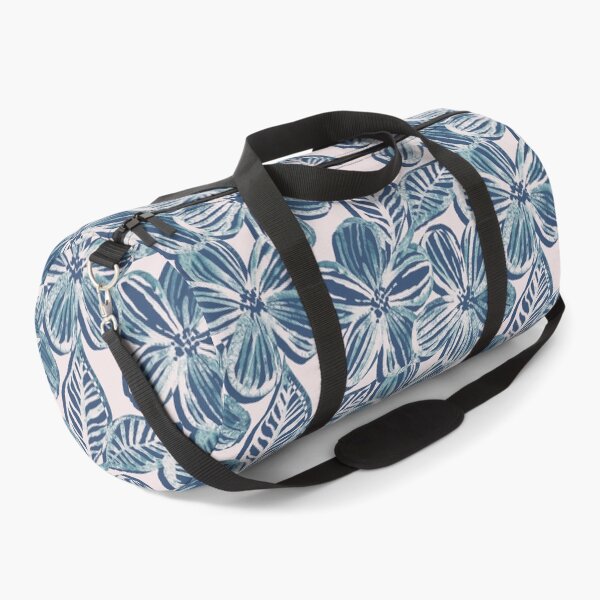 Item preview, Bold Textured Teal and Grey Linework Floral designed and sold by micklyn.