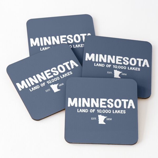 Item preview, Minnesota Is The Land of 10,000 Lakes designed and sold by GreatLakesLocal.