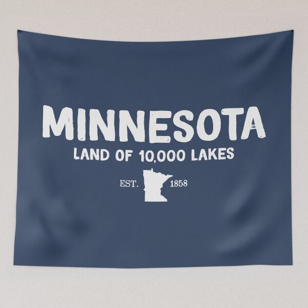Item preview, Minnesota Is The Land of 10,000 Lakes designed and sold by GreatLakesLocal.