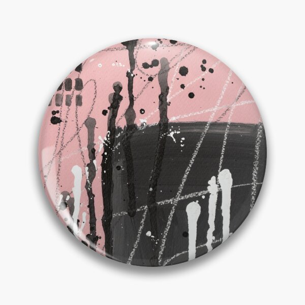 Item preview, Pink abstract painting designed and sold by TanyaMakesART.