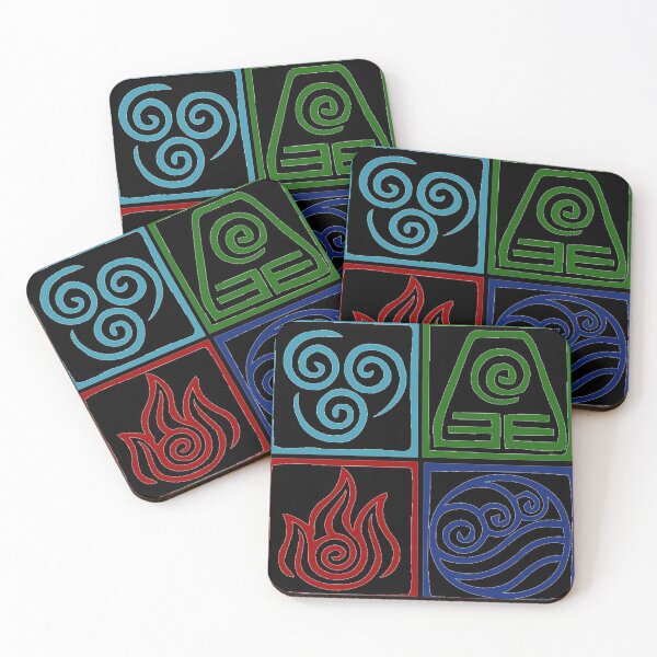 Item preview, Avatar Earth Fire Air Water Bender designed and sold by Supremest.