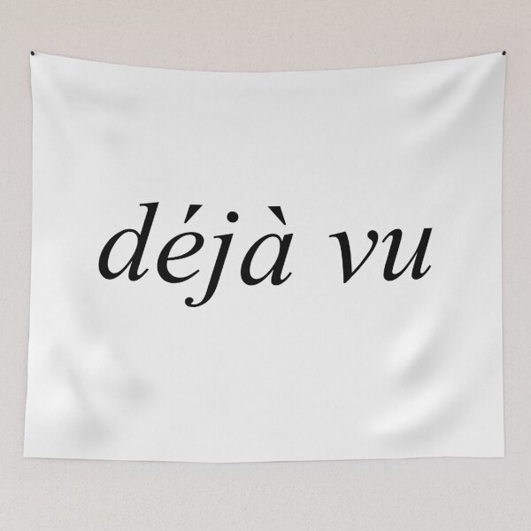Item preview, Déjà vu | Typography designed and sold by rsty11.