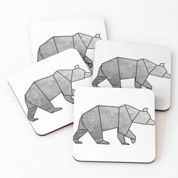 Artikelvorschau, Geometrischer Steinbär entworfen und verkauft von RollzArt.