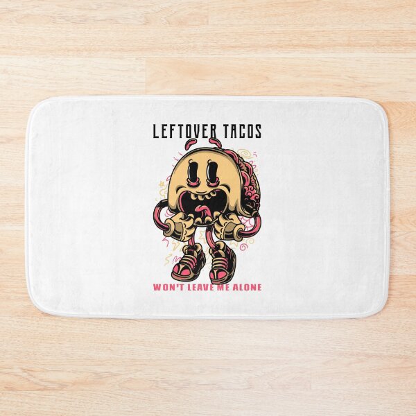 Item preview, Leftover Tacos Won't Leave Me Alone, Vintage Cartoon Style Taco designed and sold by NebulaDesigns86.