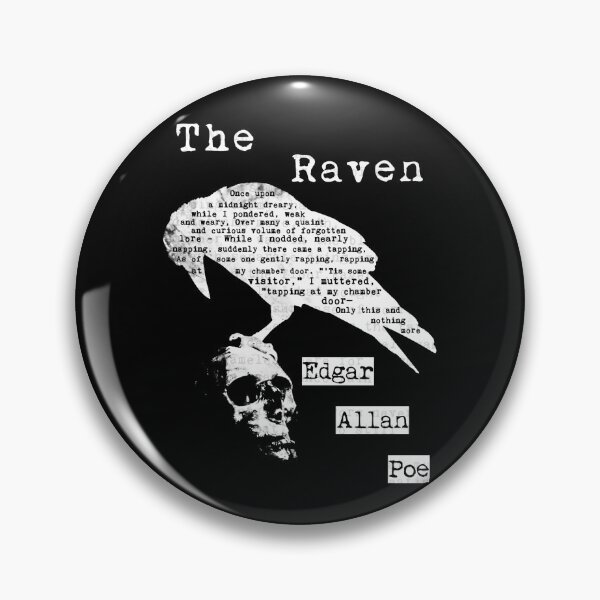 Item preview, Edgar Allan Poe The Raven Poem designed and sold by Rebel Misfits.
