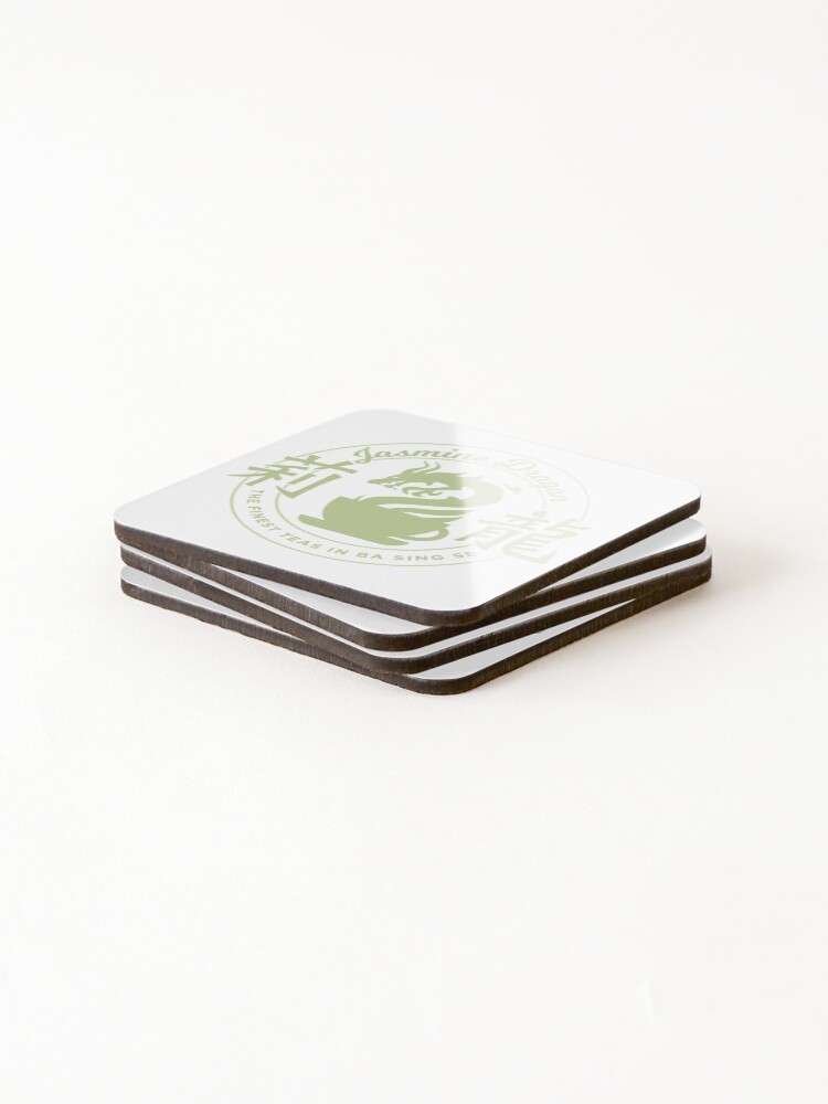 Alternate view of Jasmine Dragon Ba Sing Se Sticker Coasters (Set of 4)