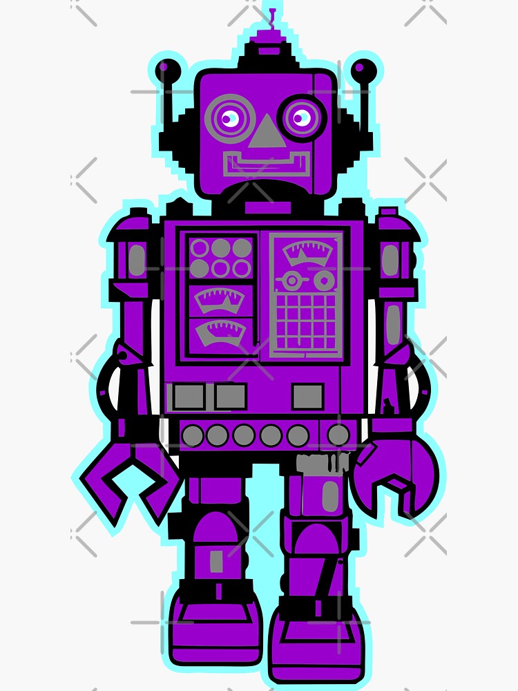 purple robot toy story