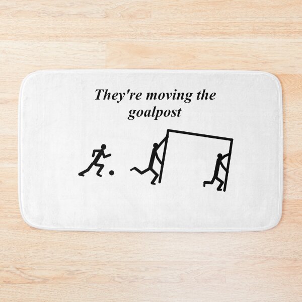Item preview, They're moving the goalpost football term designed and sold by 6059.