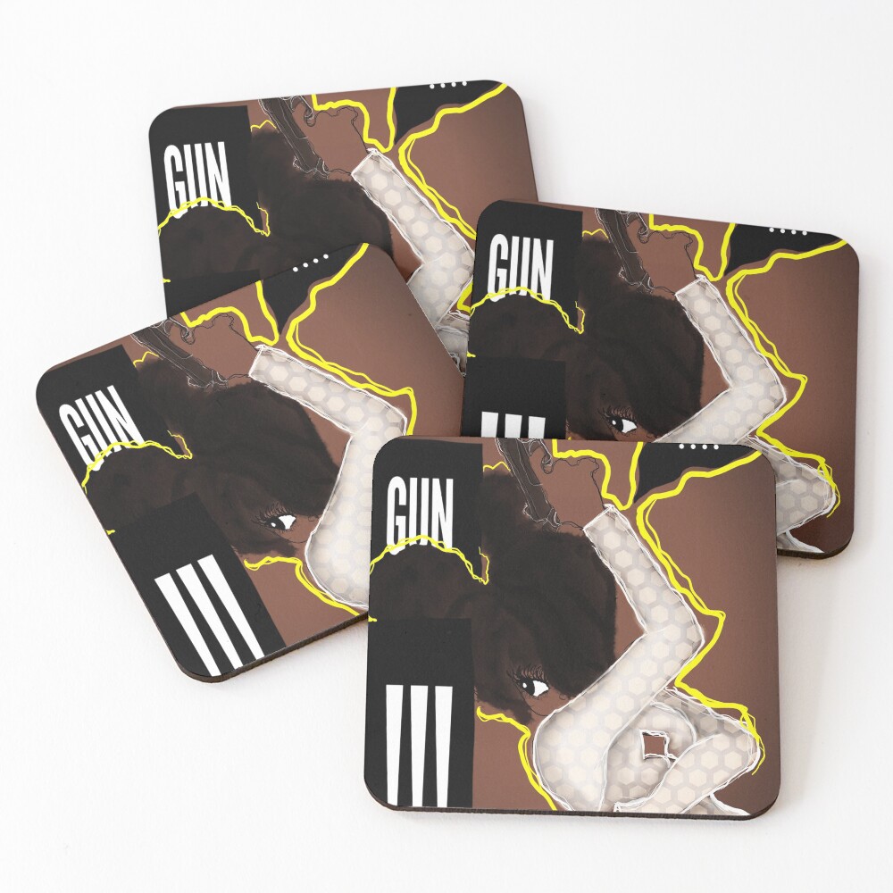Item preview, Coasters (Set of 4) designed and sold by Roxbuc.