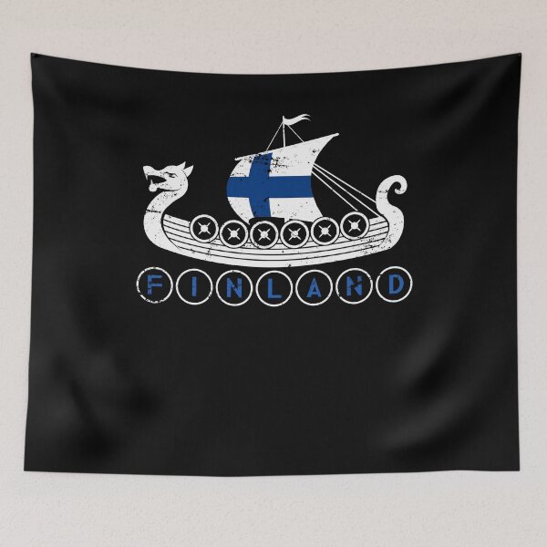 Item preview, Vikings Finland designed and sold by bestshirtdesign.