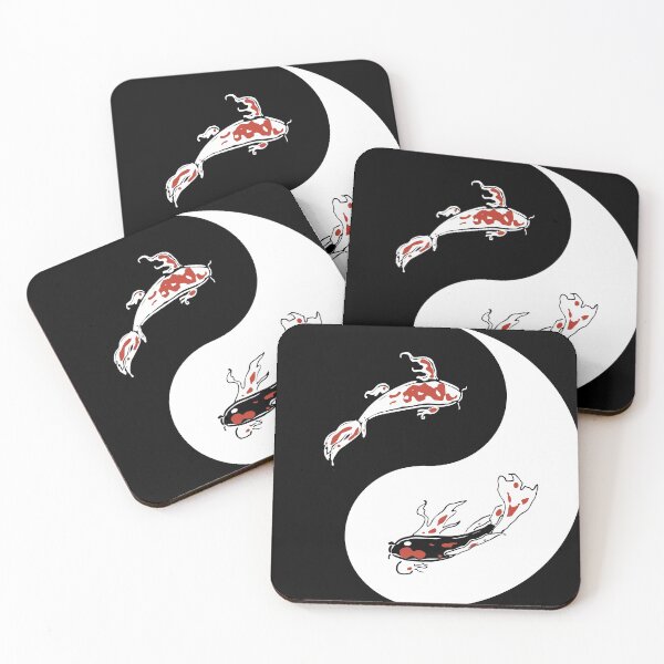 Item preview, Ying yang koi carp pattern designed and sold by Xethrocc.