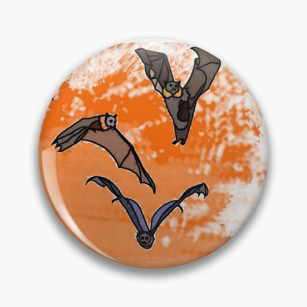 Item preview, Batzilla - Batty pairs in rustic orange by Ewa Oz   designed and sold by batzilla.