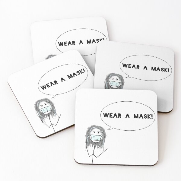 Item preview, Wear a mask designed and sold by Areeba  Razzaq.