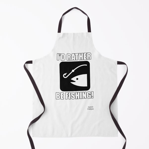 Item preview, I'd Rather Be Fishing w/ Fish - Jame's Designs designed and sold by JamesShirts-com.