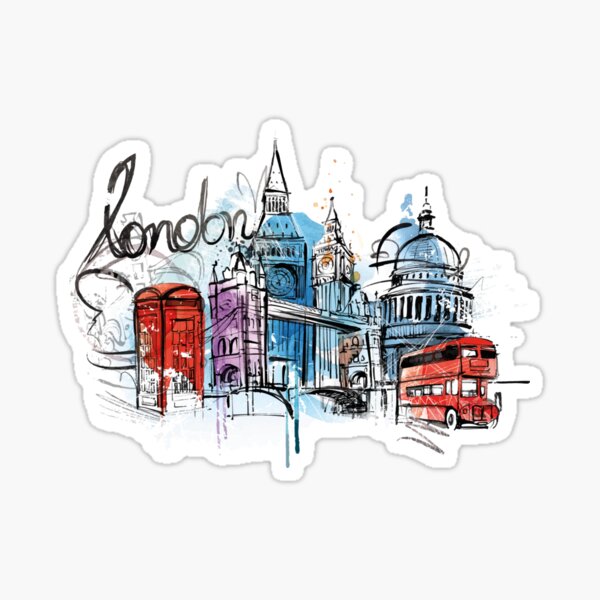 Vista previa del artículo con la obra «Londres», diseñado y vendido por MCTS SHOP.