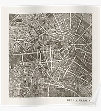 Berlin Map Poster