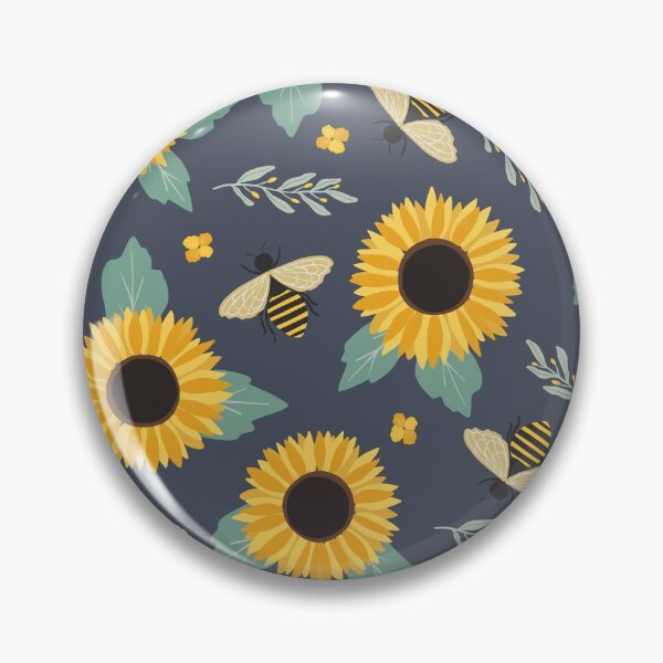 Item preview, Sunflowers and Bees designed and sold by junkydotcom.