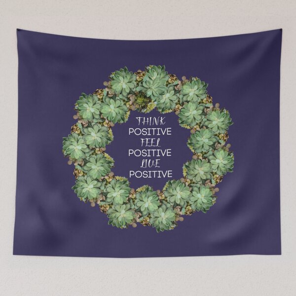 Item preview, Think Positive Feel Positive Live Positive designed and sold by Designhub1000.
