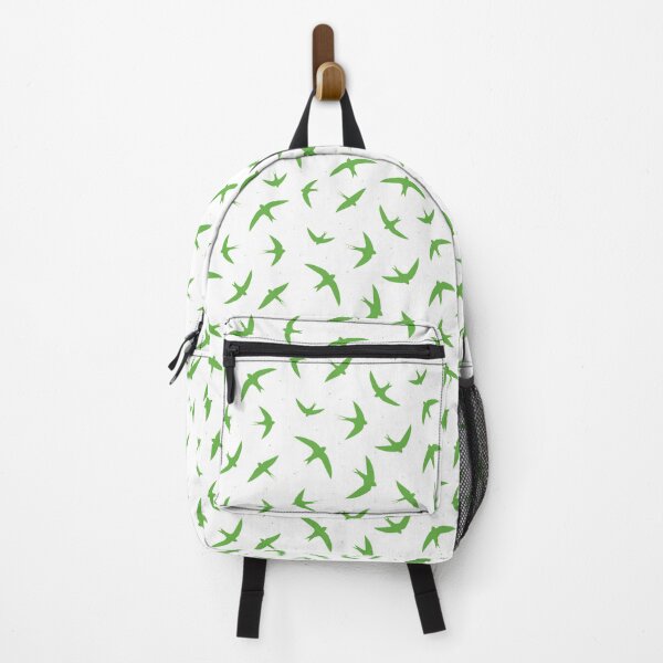 Item preview, Swallows and Swifts Green White Pattern designed and sold by CreativeBridge.