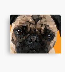 Puggy Pug Canvas Print