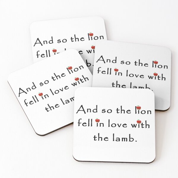 Item preview, Twilight Saga Lion And Lamb designed and sold by muchhappier.