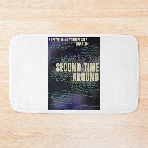 Item preview, Second Time Around - Quinn XCII (ft. Ashe) typographic designed and sold by hilariffic.