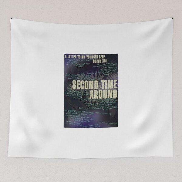 Item preview, Second Time Around - Quinn XCII (ft. Ashe) typographic designed and sold by hilariffic.