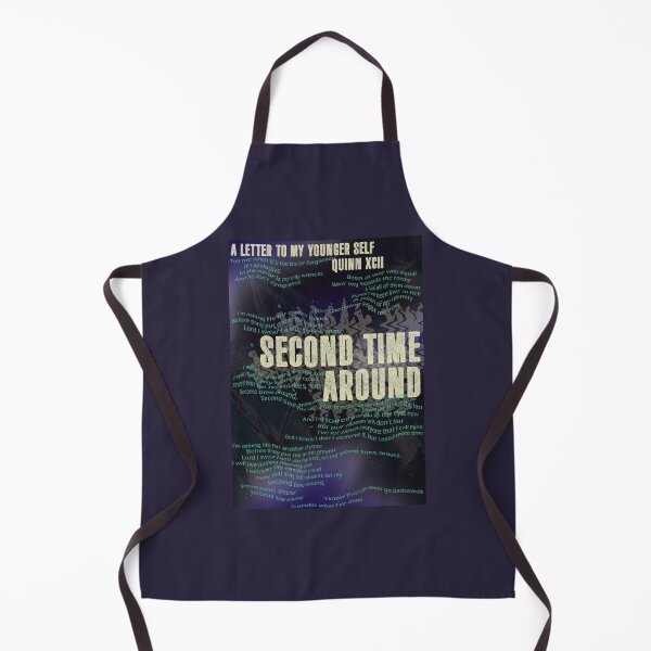 Item preview, Second Time Around - Quinn XCII (ft. Ashe) typographic designed and sold by hilariffic.
