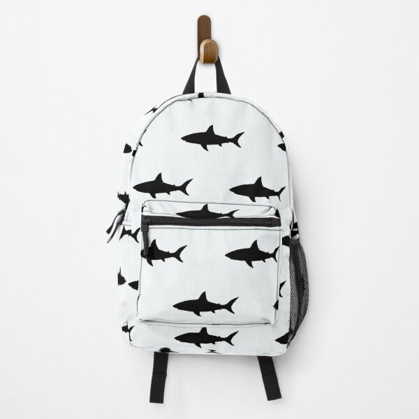 Item preview, Transparent Background Shark Pattern designed and sold by Bradford Adams.