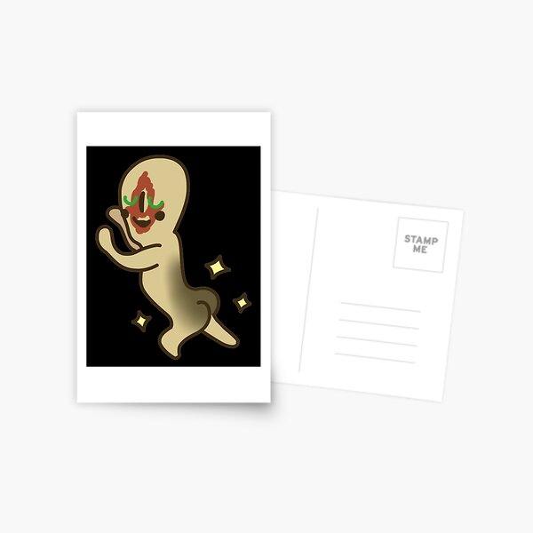 SCP-173 Chibi Postcard for Sale by Foxcada