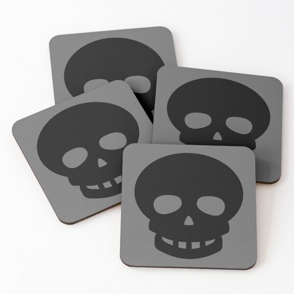 Item preview, Minimal Black Skull designed and sold by tabbygun.