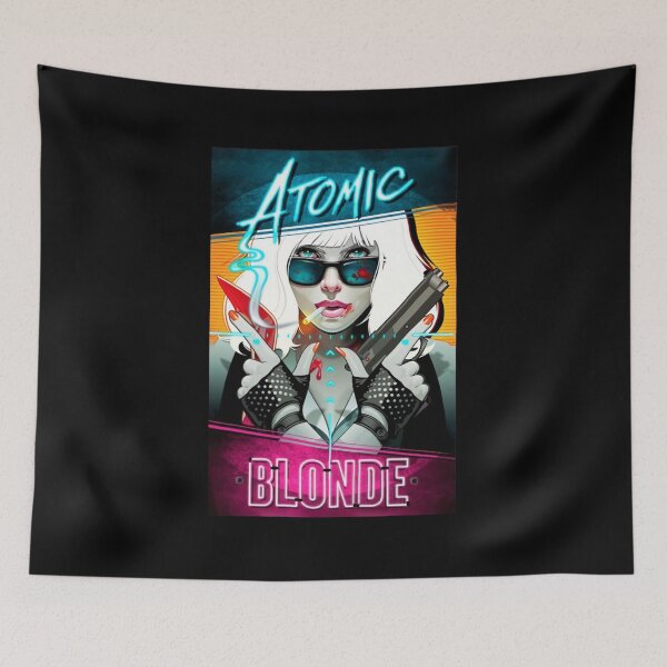 Item preview, Atomic Blonde Poster T Shirts Gift For Fans, Gift For Men and Women, Halloween day, Thanksgiving, Chritsmas day designed and sold by FidelisTees.