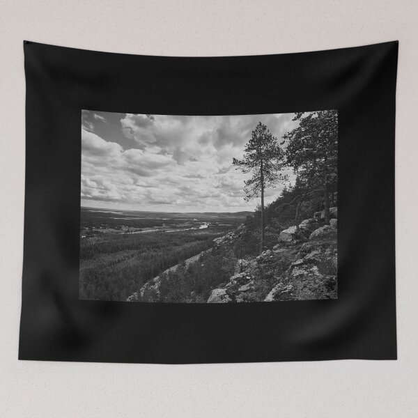 Item preview, Tengelionjoki view bw designed and sold by Jouko Lehto Photography.