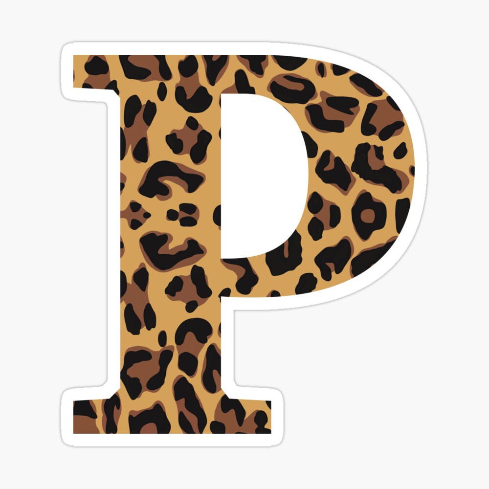 undskylde Långiver Maori Leopard Print Letter P" Photographic Print for Sale by MadeByMeera |  Redbubble