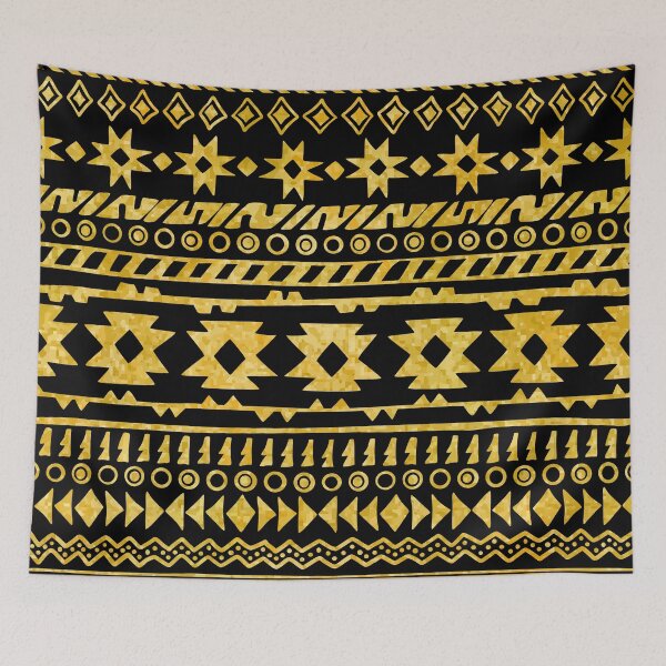 Item preview, Mayan Aztec Indian Tribal Ethnic Pattern designed and sold by Vector Scout Lab.