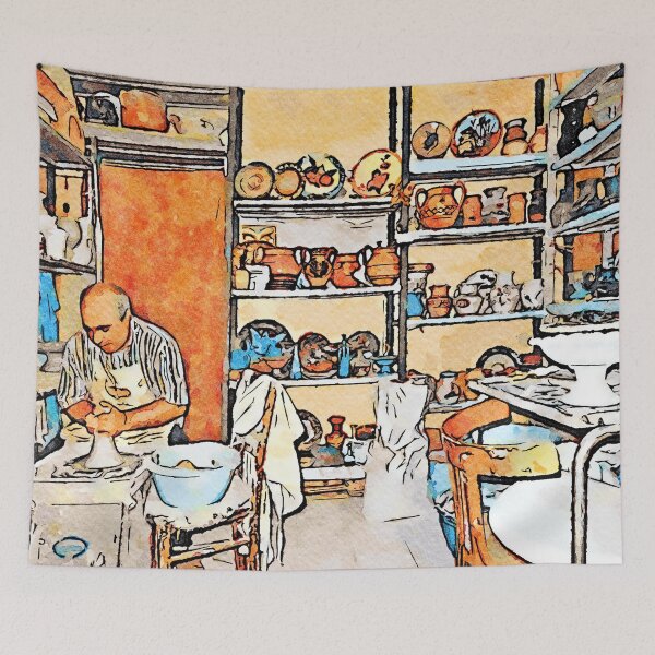 Item preview, Tortora Ceramist craftsman designed and sold by Giuseppe Cocco.