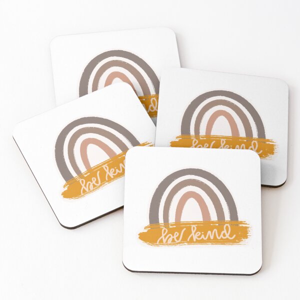 Item preview, Be Kind Rainbow - Brown designed and sold by Kallie Haritopoulos.