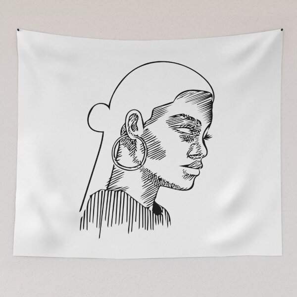 Item preview, Line Woman designed and sold by berlinius.