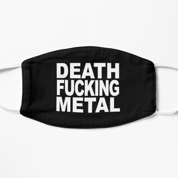 DEATH FUCKING METAL Masque sans plis