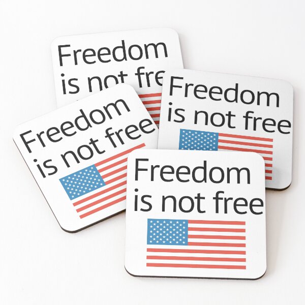 Item preview, Freedom is not free designed and sold by gloriasd14.