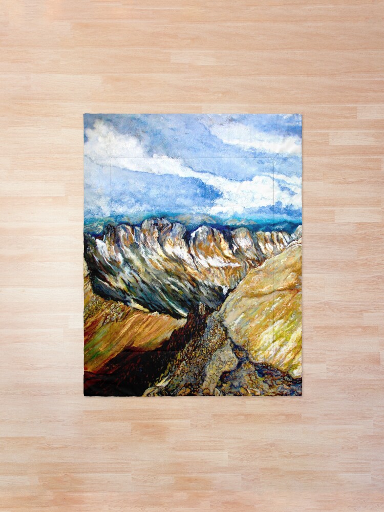 Alternate view of Mount Sneffels Comforter